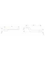 Držač toalet papira C-03-104B Linea Dark Concept - Slika 2