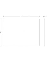 Ogledalo 80x60 Concept C-06-02SR - Slika 2