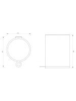 Kanta za otpatke zelena 6 litara C-07-006-GO Concept - Slika 2