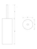 WC četka C-07-100-C Concept - Slika 2