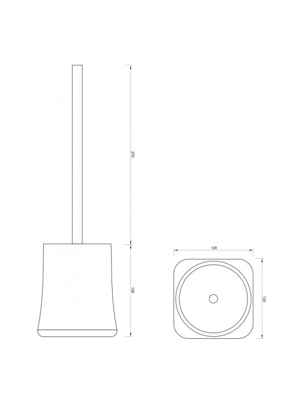 WC četka C-07-101-B Concept - Slika 2