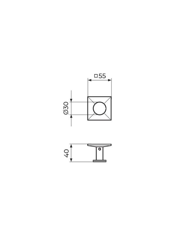 Držač bade mantila Smart JA905 Rosan - Slika 2