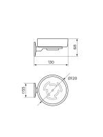 Držač sapuna Smart JA907 Rosan - Slika 2