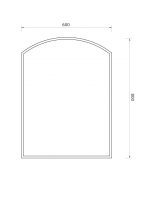 Ogledalo 60x80 Linni 514 Classic - Slika 2