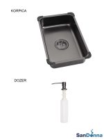 Inox sudopera HD4050R Crna komplet SanDonna-3
