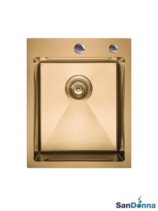 Inox sudopera HD4050R Zlatna komplet SanDonna -4