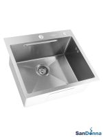 Inox sudopera HD5550 Hrom komplet SanDonna-2