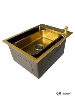 Inox sudopera Ulgran HD4050 Zlatna komplet-2