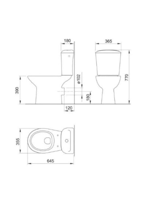 Monoblok baltik Canto Fayans - Slika 2
