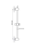 Klizna šipka set PDTZC91 Rosan - Slika 2