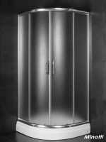Tuš kabina R90x185cm Minotti mat staklo-5mm