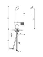 Baterija za sudoperu S2 Rosan 238301 - Slika 2