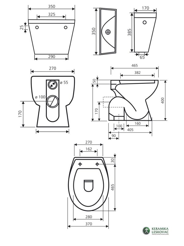 Wc solja simplon Viktorija 2