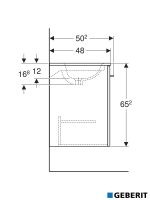 Lavabo sa ormarićem 100 Selnova-Square Geberit-2