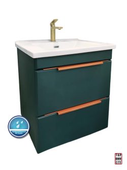 Tirkizni ormarić sa umivaonikom 81cm Mary-F