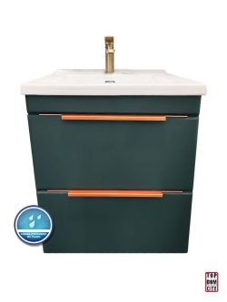 Tirkizni ormarić sa umivaonikom 81cm Mary-F-3