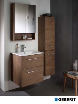 Ormarić sa ogledalom Selnova-Square Orah 58.8-2