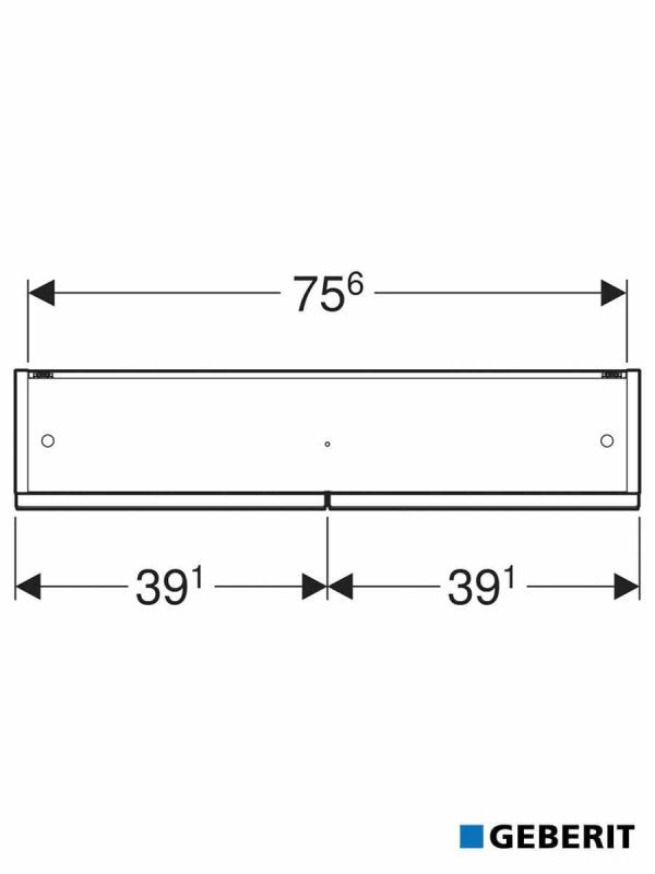 Ormarić sa ogledalom Selnova Square 78.8cm-3