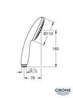Tuš ručica hrom 27852003 Grohe-5