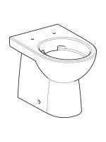 Wc šolja Geberit Selnova BTW Rimfree - Slika 2