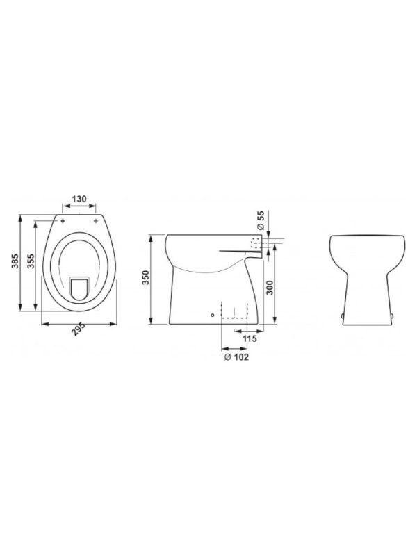 Wc šolja dečija baltik Jika - Slika 2