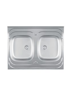 Inox usadna sudopera dvodelna Standard-ø60