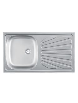 Metalac inox usadna sudopera Luna Flex-ø60