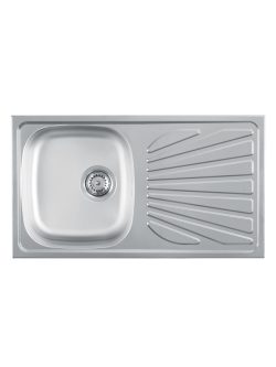 Metalac inox usadna sudopera Luna Flex-ø90