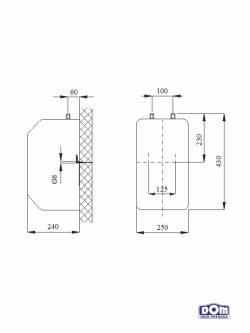 Bojler DOM-Pančevo 10 litara NM-2