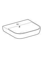 Lavabo Smyle Geberit 55x48cm - Slika 2