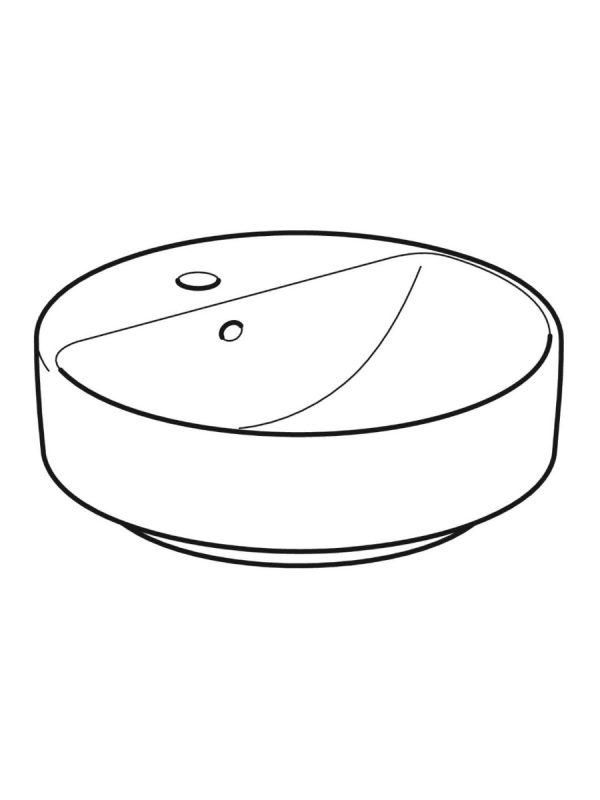 Lavabo nadgradradni Geberit VariForm 45cm - Slika 2