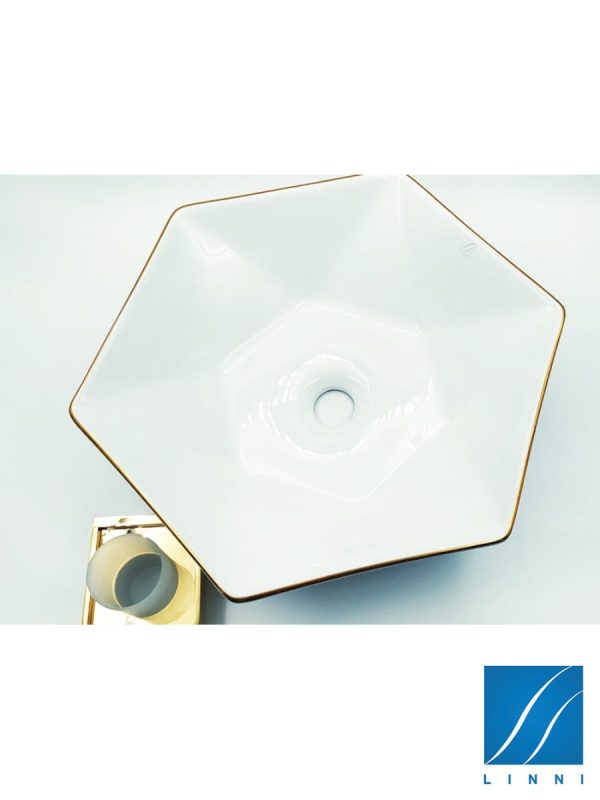 Lavabo nadgradni SHB/Z 01 Linni 49x49cm - Slika 3
