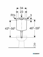 Vodokotlić Geberit AP116 136.430.11.1-2