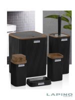 Kupatilska galanterija Lapino crna