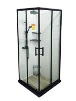 Tuš kabina 90x90cm Quartz Dark