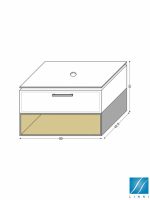 Ormarić za nadgradni umivaonik 80cm Napoli-Linni-2