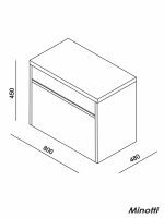 Ormarić za nadgradni lavabo 80cm Notte-Minotti-3