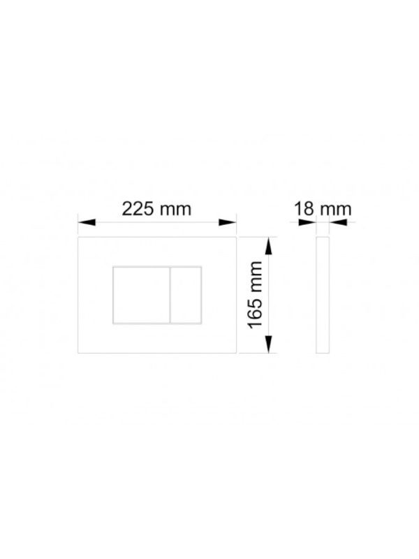 Taster Visam Efes hrom 220-002 - Slika 3