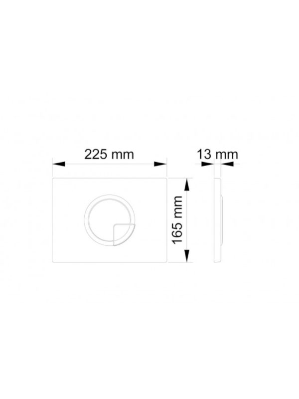 Taster Visam Didim beli 223-003 - Slika 2
