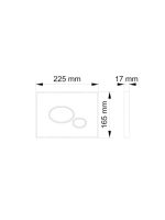 Taster Visam Perge hrom 225-002 - Slika 2