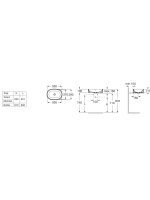 Lavabo nadgradni Gap 55x39cm Roca - Slika 2