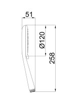 Tuš ručica hrom a303 Shower 12057 Herz - Slika 2