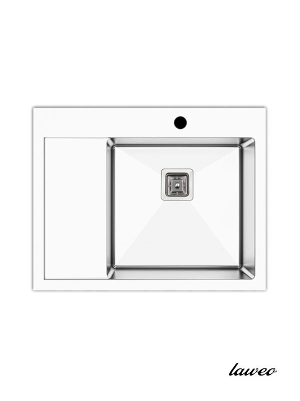 Podgradna sudopera Laweo AS 3327 inox 9x9cm 68x51cm - Slika 2