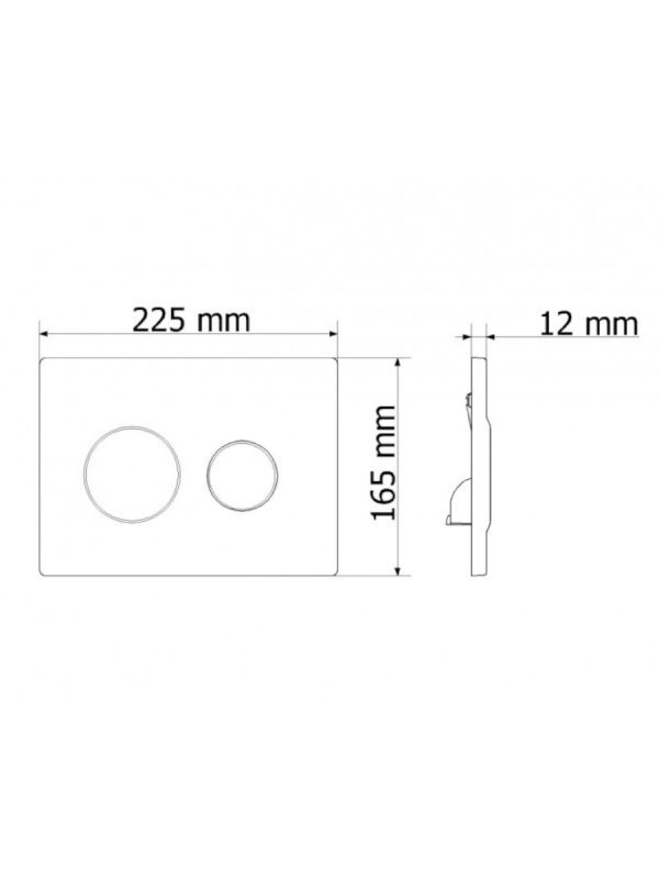 Taster Visam Olimpos crni 230-017 - Slika 2