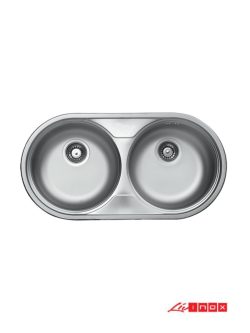 Ugradna sudopera-Livinox EC 139 inox ø90