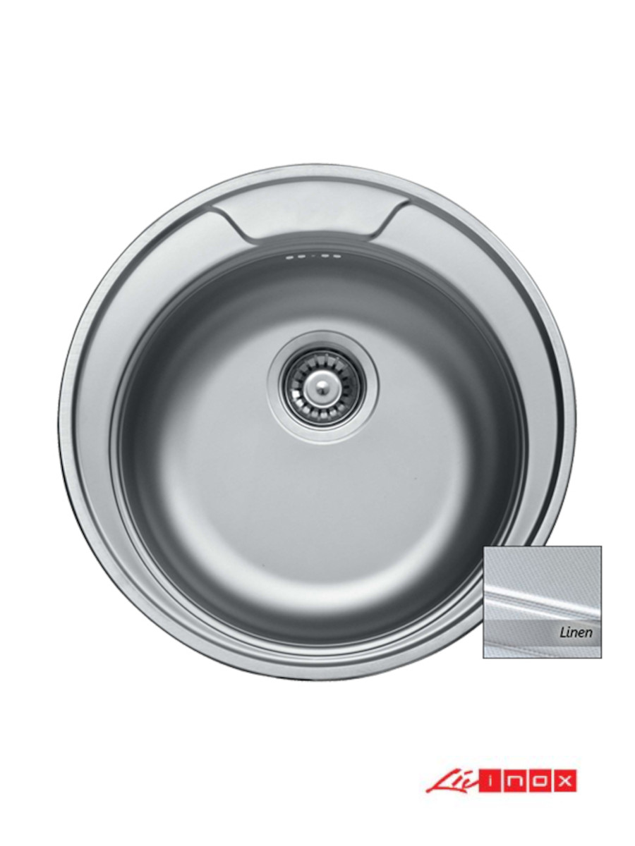 Ugradna sudopera-Livinox EC 145 Dekor inox Ugradna sudopera-Livinox EC 145 Dekor inox