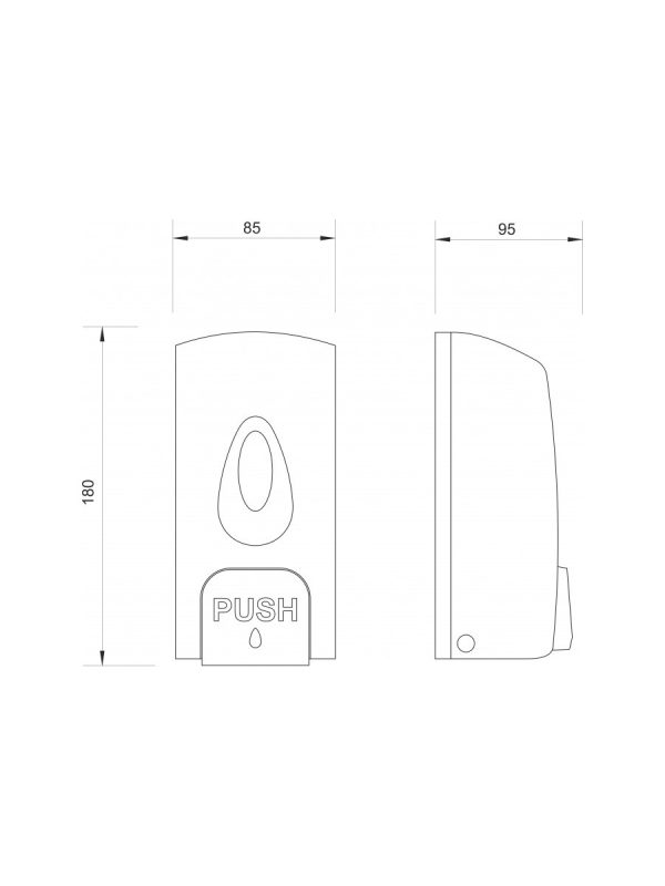 Dozer za sapun Proclean PC-03-2500 1