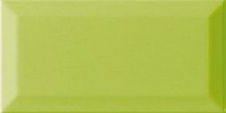 Pločica Monocolor Pistacho Biselado Brillo 10x20cm