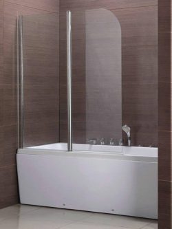 Paravan za kadu sklopivi 120x140cm Quartz-Ker