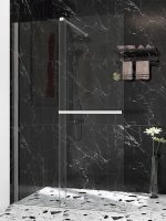 Paravan walk-in klizni 100x195cm Quartz-Ker-4